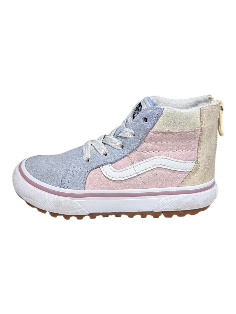 Vans Kids Mte Sk8 Hi Pink Pastel Colorblock High Top Sneaker Toddler Sneaker 6.5